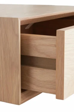 &Home Sengebord Time Hvid laseret Hot