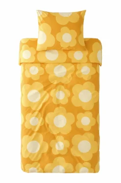 &Home Sengesæt Heaven Flower 2 dele Gul Online