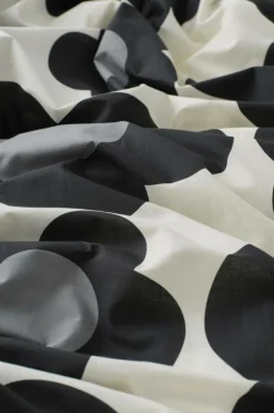 &Home Sengesæt Heaven Flower 2 dele Gråsvart Clearance