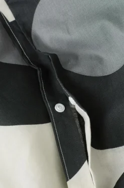 &Home Sengesæt Heaven Flower 2 dele Gråsvart Clearance