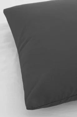 &Home Sengesæt Heaven i bomuld, 2 dele Gråsort Outlet