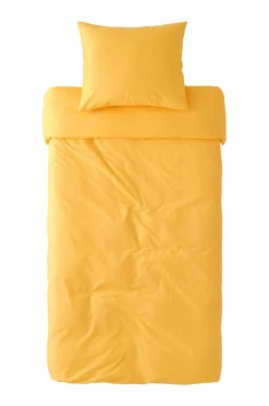 &Home Sengesæt Heaven i bomuld, 2 dele Gul Online