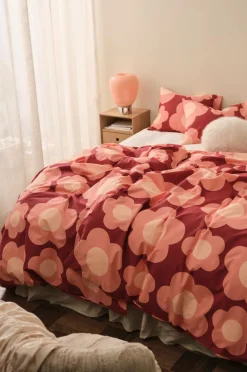 &Home Sengesæt Heaven Flower 2 dele Abrikos Online