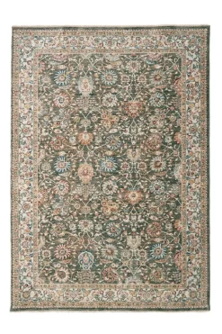 &Home Tæppe Lantana Flower Grøn Discount