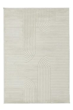 &Home Fladvævede Tæpper>Tæppe Pansy Arc Elfenben