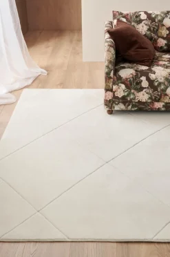 &Home Tæppe Paterna Hvid Hot