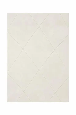 &Home Tæppe Paterna Hvid Hot