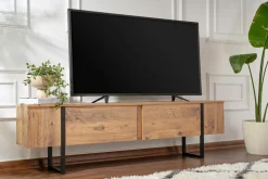 Homitis Tv-Bænke>TV-bænk Serenity Atlantic Pine/Sort