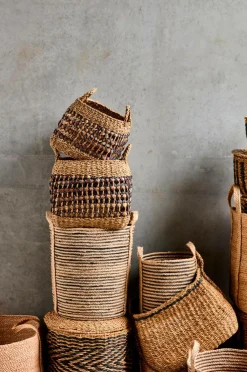 House Doctor Kurve, Hdpauta, 33 cm 2-p Natur, Sort