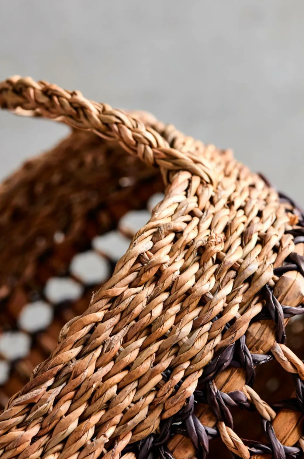 House Doctor Kurve, Hdpauta, 33 cm 2-p Natur, Sort