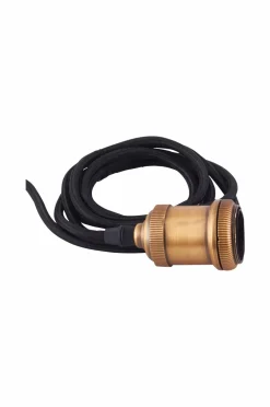 House Doctor Lampetilbehør>Lampeledning Fly Messing