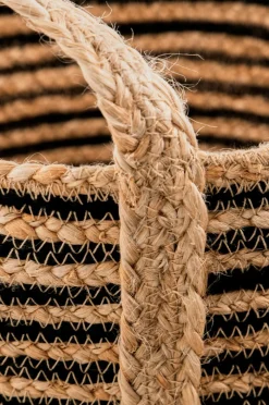 House Doctor Kurve>Opbevaringskurve, Hddungi, 44 cm 3-p Sort, naturlig