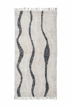 House Doctor Bomulds- & Kludetæpper>Tæppe, HDMuzo Beige