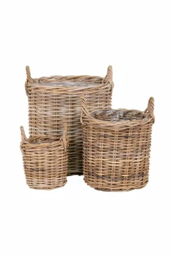 House Nordic Planter & Blomster>3 runde kurve Sema Natur/natur