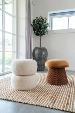 House Nordic Gulvtæppe Avadi Natur/hvid Outlet