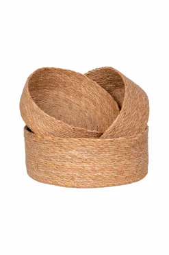 House Nordic Kurve>Kurv BATAM sæt med 3 Naturlig