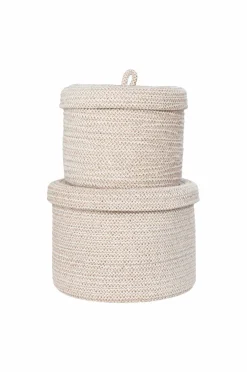 House Nordic Kurv SEBAL sæt med 2 Beige Sale