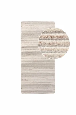 House Nordic Uldtæpper>Løber til gangen Mango Elfenben