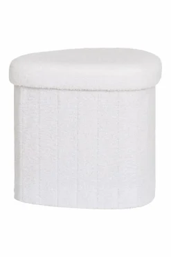 House Nordic Puf Medford hvid Sale