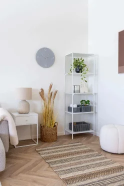 House Nordic Puf Paisley Off-White Sale