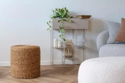 House Nordic Puffer & Fodskamler>Puf Rivera Naturlig