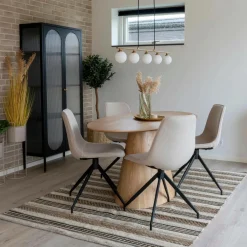 House Nordic Spisegrupper>Spisesæt Bolton og Monaco Sand / Natur