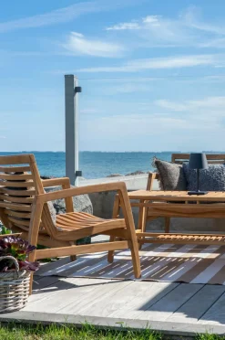 House Nordic Plasttæpper>Tæppe Pina Beige / råhvid