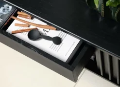 Håum TV-BÆNK Amelia 48 x 160 x 45 CM Black oak Outlet