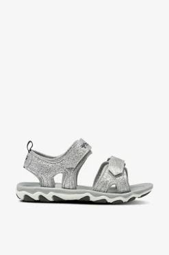 Hummel Sandaler Sandal Glitter Jr Sølvfarvet Best