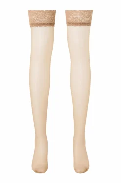 Hunkemöller Hold-ups SU 15 den Lace 2-pak Nude