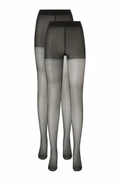 Hunkemöller Strømpebukser TI 30 den 2-pak Black Hot