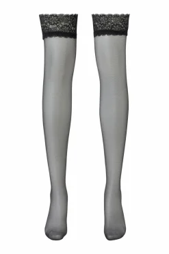 Hunkemöller Strømpebukser>Strømper ST 15 den Lace 2-pak Black