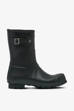 Hunter Espadriller|Gummistøvler>Gummistøvler Mens Original Short Boot Black