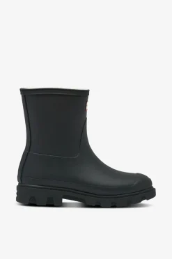 Hunter Gummistøvler Unisex Downpour Short Insulated Boot Black