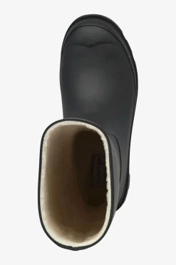 Hunter Gummistøvler Unisex Downpour Tall Insulated Boot Black Sale