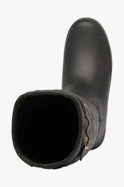 Hunter Gummistøvler>Gummistøvler Womens Originals Refined Tall Onionquilt Black