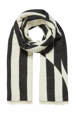 ICHI Halstørklæde iaGina SC Black Hot