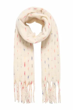 ICHI Halstørklæde iaLaere Almond milk Online