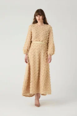 Ida Sjöstedt Nederdele>Maxi nederdel Carmen Beige