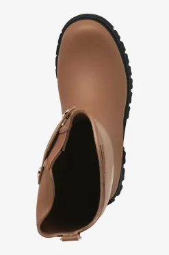 Ilse Jacobsen Gummistøvler Asymmetric Rain Mocca Black New