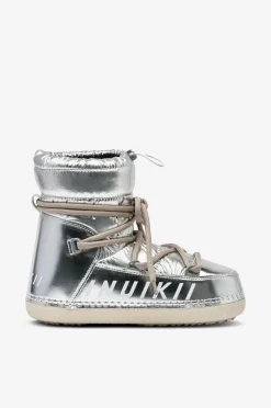 INUIKII Vinterfodtøj|Boots & Snørestøvler>Vinterstøvler Mountain Metallic Sølvfarvet