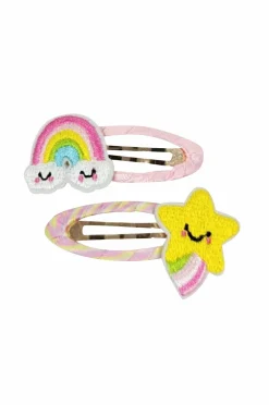 invisibobble Snap Clip Kids 2Pc Happy Sky Hot