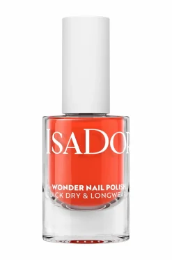IsaDora The Wonder Nail Polish Quick Dry & Longwear 169 Fire Orange Discount