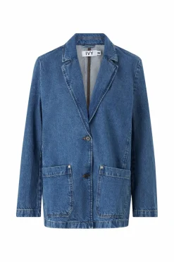 IVY Copenhagen Denimblazer Ivy-Brooke Boxy Blazer Wash Jaca 51 denim blue Online