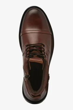 Jack & Jones Boots & Støvler>Ankelstøvler jfwDexter Leather Boot SN Brown stone