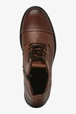 Jack & Jones Boots & Støvler>Ankelstøvler jfwShaun Leather Boot SN Cognac