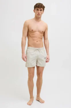 Jack & Jones Badebukser jpstNaxos jjSwim Shorts Vesterbro Moonbeam Hot
