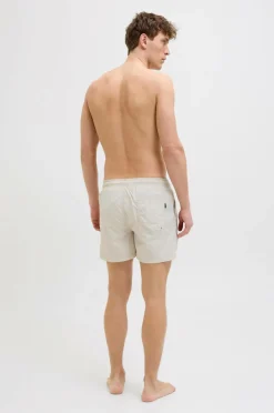 Jack & Jones Badebukser jpstNaxos jjSwim Shorts Vesterbro Moonbeam Hot