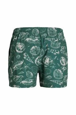 Jack & Jones Badebukser jpstMaui jjSwim Mature Aop Akm SN Mallard green