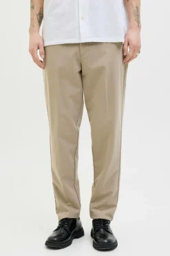 Jack & Jones Bukser jpstAce jjLeo Chino Plaza taupe Best
